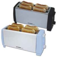 4-SLICE STAINLESS STEEL TOASTER, 1300W