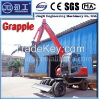 Chinese cheap 6 tons grapple excavator for sale with ISO9001 approved