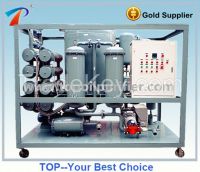 Double Stage Vacuum Transformer Oil Regeneration System Oil Recycling Purifier