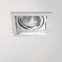 Macroquadro Recessed luminaire with LED lighting system
