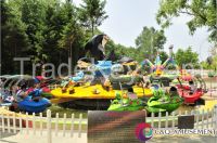 2016 hot sale spin rides for theme park fight shark island