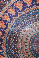 Indian Tapestry Wall Hanging Hippie Elephant Mandala Bedspread Ethnic Throw Art