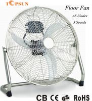 High Velocity Electric Plastic Blades 16 Inch 40 cm Floor Fan
