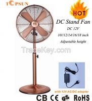 Electric Metal 12 Inch DC 12V Stand Fan