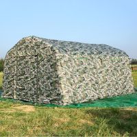 customized high quality inflatable camping military tent army event tent hot camouflage inflatable tent for sale