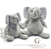 soft plush stuffing baby kid elephant toy doll animals pass EN71 test report and CE mark and Reach docs make doll