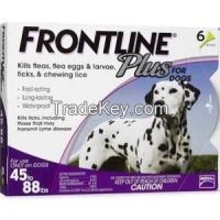 Frontline Plus for Pest and Ticks Control large dogs 45-88lbs