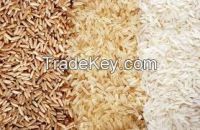 Parboiled and white rice