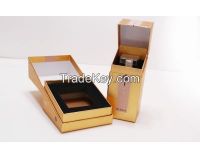 Cosmetic Gold Foil Paper Box