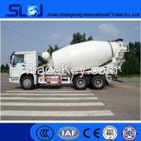 Brand new 10 wheel sinotruck howo concrete mixer truck 6x4 for sale