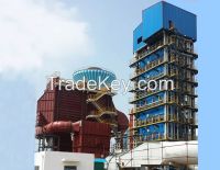 Float glass kiln waste heat recovery boiler