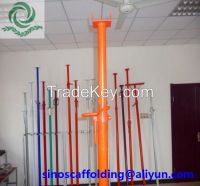 Adjustable Customized  Steel Props Scaffolding For Construction to Europe, USA, Middle East