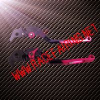 Motorcycle adjustable length brake lever