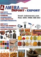 Spices, Nuts and Leather Products