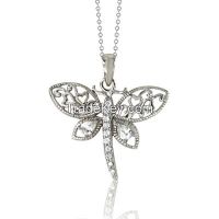 Miniature dragonfly pendant