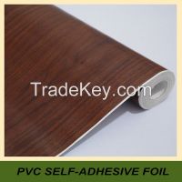 pvc adhesive foils wall paper