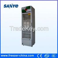 Glass Door Display Freezer/Energy Drink Fridge, Beverage Cooler, Refrigerator