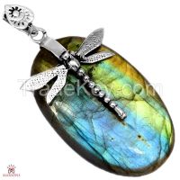 Silver Gemstone Pendants