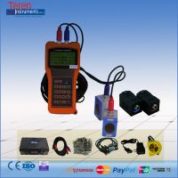 Handheld ultrasonic flow meter flowmeter with data logger