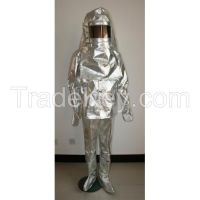 1000 Degrees Fire Protection Aluminum Foil Heat Protection Suits