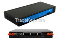 Industrial Wireless Routers 3G  HSPA (3G) ZL-R520 M2M Terminal and Cellular Routers with Antenna