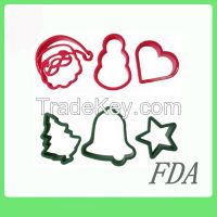 Fantastic Christmas Cookie Cutters Cake Mold