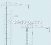 QTZ 80 China Brand Construction Tower Crane Price, Hydraulic Tower Crane ISO9001&amp;amp;amp;amp;amp;amp;CE Approved