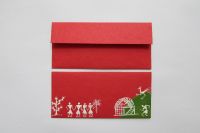 Gift Envelopes - Hand Painting on Handmade Paper Envelope