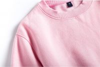 CrewNeck Sweatshirt Plain Fleece