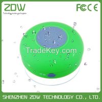 Waterproof Bluetooth Speaker Stereo Shower Speaker with Suction Cup