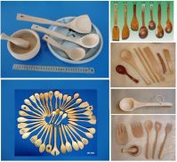 dinnerware: spoons sets, spoon and fork, ladles, spatulas, scoops