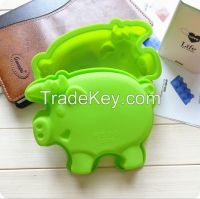 silicone pig cake molds