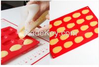 silicone Madeline cake molds