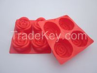 silicone rose soap molds
