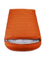 Envelope polyester pongee sleeping bag