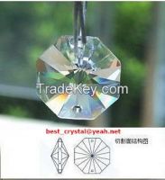 Crystal Octagon Beads, Crystal Beads