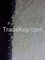 white round rice
