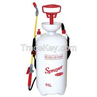 11L plastic hand pump pressure sprayer bottle for garden use