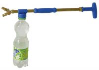 Double Nozzle Chrome Watering Sprayer Gun, Flit-Style Sprayer Lance