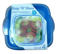 SNAP N STORE FOOD CONTAINERS