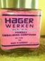 Hager Werken Embalming Compound Pink & White Powder and fluid.+27782287125