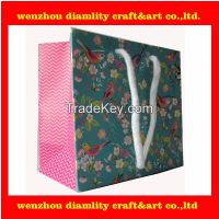 2016 new popular shopping paper bags/custom paper bags for gift
