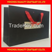 2016 custom paper bag/paper shopping bag/designer bag