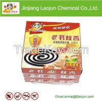 Sandalwood Fragrance 130mm Black Mosquito Coil for Household Mosquito Repellent