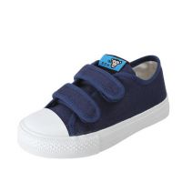 Children Casual Shoes Basic And Classic Canvas Velcro Fastening