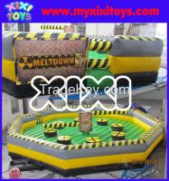 XIXI 2016 Hot Sale High Quality Inflatable Wipeout,Meltdown Sport Games