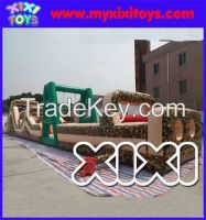XIXI 2016 Hot Sale High Quality Inflatable Military Obstacle Course Sport Games