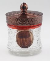 glass storage jar