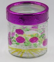 glass storage jar