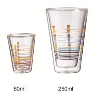 Heat Resistant Double Wall Drinking Glasses